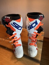 Sidi Motocross Supermoto Motorrad Stiefel Größe 45 Schuhgröße 44 Ca.