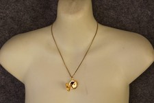 HALSKETTE GOLDFARBEN AUS