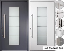 Haustür Kuporta Eingangstür Aluminium Kunststoff Nebeneingang SORI DOOR Außentür