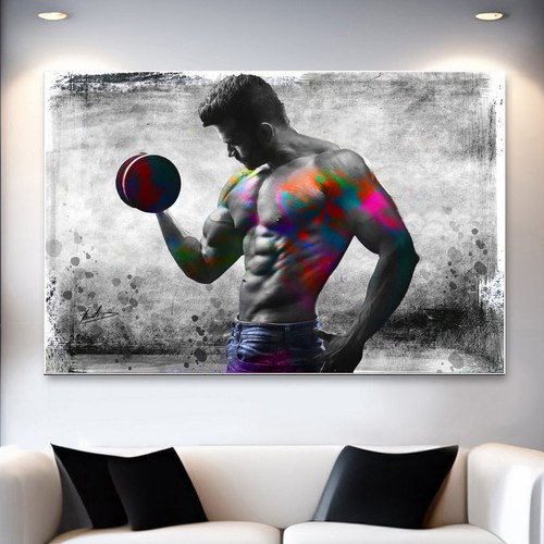 Leinwand bild mann - leinwand,