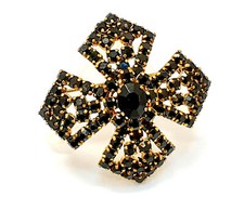 Tombak Granat Brosche