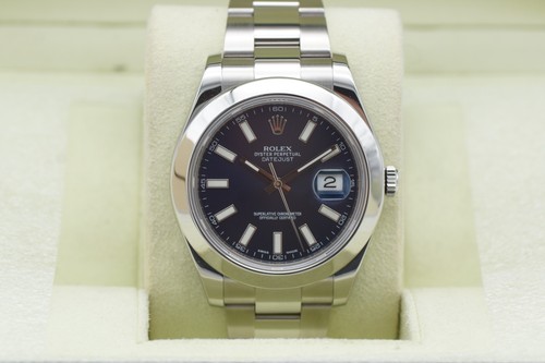 Rolex datejust blau 116300 - rolex, ii