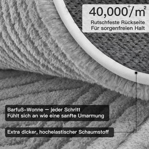 Kurzflor teppich wohnzimmer - kurzflor,