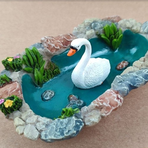 Miniatur garten teich - miniatur,