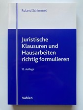Juristische Klausuren und