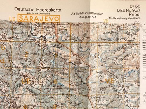 Deutsche heereskarte 1943 - deutsche,
