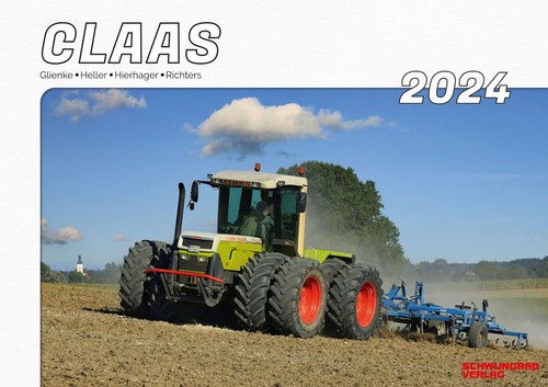 Kalender 2024 claas traktoren - kalender,