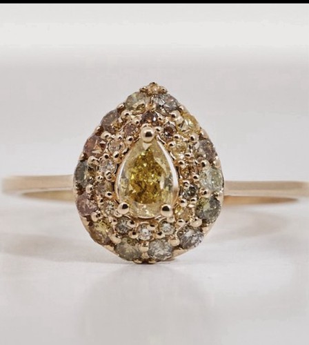 Karat gelbgold ring 575 - karat, /