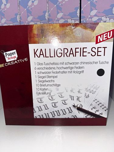 Paper script kalligraphie set - script, kalligraphie-set
