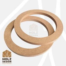 MDF Ring 16 / 19 / 22mm Lautsprecher Montagering Holzring Adapter Car Hifi CNC