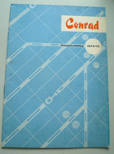 CONRAD Modellbau 1974/75, Hauptkatalog, Original, guter Zustand