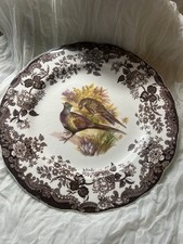 Speiseteller Palissy Game Series braun 28 cm Durchmesser