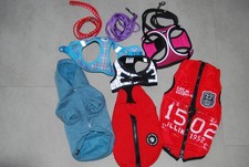 Starterset für einen Welpen*Leinen*Geschirr*Mäntelchen* wie NEU!