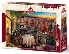 Puzzle Dinner in New York, 1000 Teile / Art