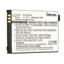 Li-Ion Akku für Nuk BM300