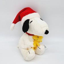 Steiff 684340 Snoopy mit Woodstock und Nikolausmütze Weihnachtsedition 30 cm