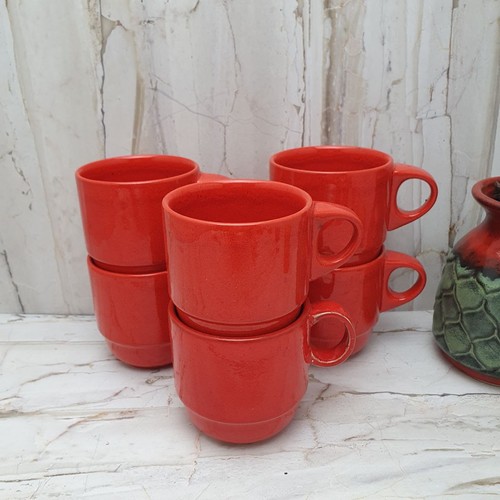 Tassen vintage keramik 70er - vintage,