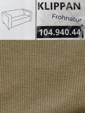 Ikea KLIPPAN Bezug für 2er Sofa Vissle gelbgrün 104.940.44 NEU OVP