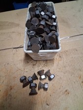 25 Stück Pflugschrauben Vierkant M 12x25