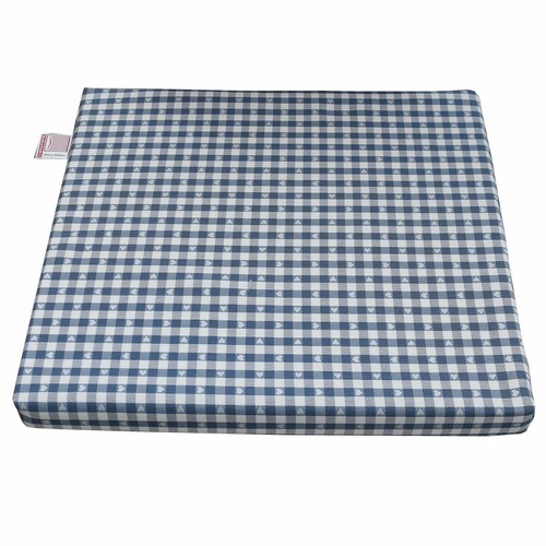 Sitzkissen leni blau - sitzkissen,