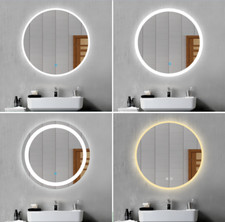 LED Rund Wandspiegel 50-100 cm