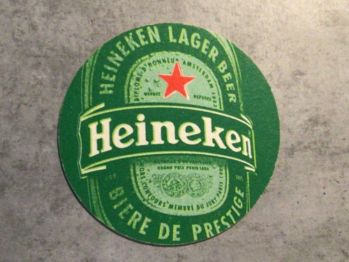 Heineken bierdeckel lager beer - bierdeckel,