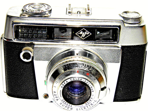 Camera agfa super silette - camera,