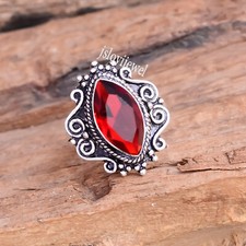 Facettierter Granat Rot