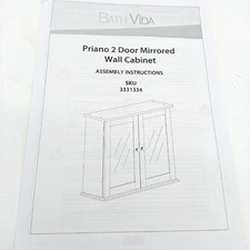 Bath Vida Midischränke Grey