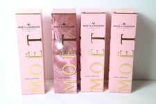 4x Moët & Chandon Rosé Impérial Geschenkboxen 0,75l Leer Boxen ohne flaschen