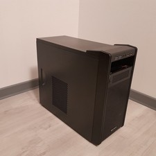 Sharkoon Office PC Gehäuse Schwarz | MicroATX | Allgemein Guter zustand