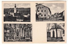 Fraunberg Maria-Thalheim Metzgerei um 1930 (Erding Moosburg Dorfen München)