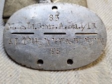 Alte orginale Erkennungsmarke 2 Wk.Wehrmacht