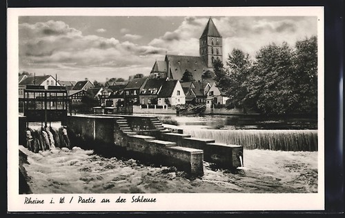 Rheine partie an der - partie,
