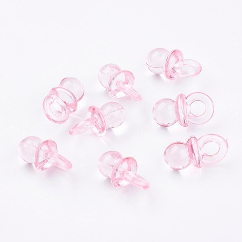 50x acryl schnuller 20x10x10mm - 50x,