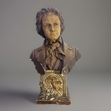 ? Antike Beethoven Büste – ca. 40 cm – um 1900 – Gips 
