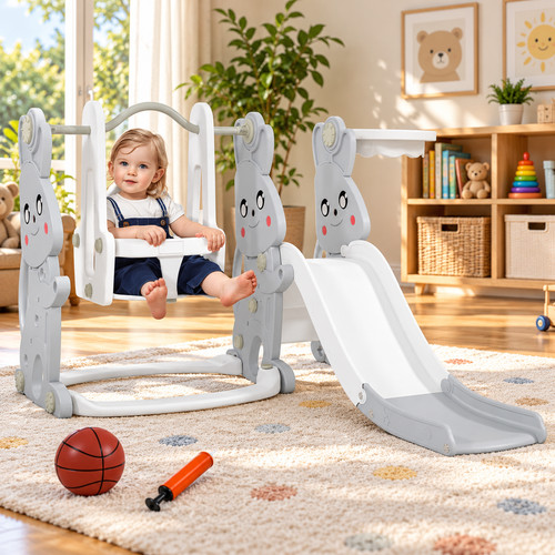 Spielset 4in1 rutsche kinder - rutsche,