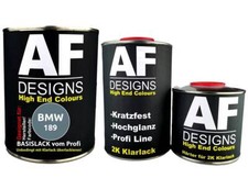 2,5L Autolack für BMW 189 Cirrusblau Metallic Klarlack Härter