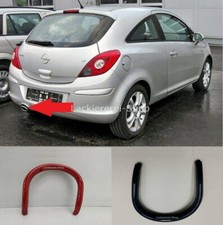 STOßSTANGE ZIERRING ZIERBLENDE HINTEN LACKIERT IN WUNSCHFARBE für Opel Corsa D