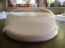 Tupperware Kleiner Konditor Kuchenbehälter Transportbehälter Tortenbehälter