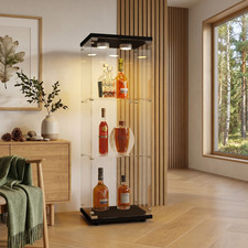 Hochschrank vitrinenschrank - hochschrank,