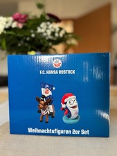 FC Hansa Rostock - Weihnachtsfiguren - 2er-Set - NEU & OVP