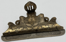 DGM D.G.M Werbeklammer Metall Guss Briefklammer Dokumenten Akten Klammer