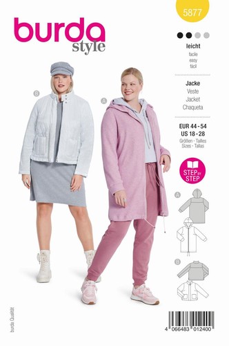 Schnittmuster damenjacke - schnittmuster,
