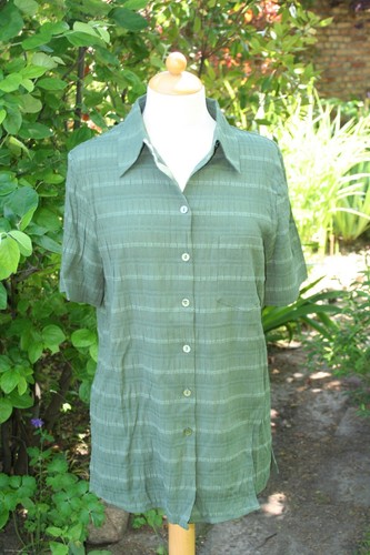 Top olivgrüne bluse größe - ,