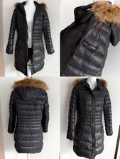 Daunenjacke Daunenmantel Frieda Freddies M L 40schwarz grau Anthrazit top