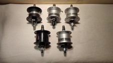 5 x Nabendynamo Shimano DH-3N30 / DH-3N20 / DH31-NT / DH-C3000