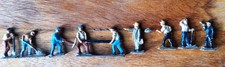 Konvolut Märklin Guss H0 Figuren Bahnarbeiter alt antik 50er Jahre