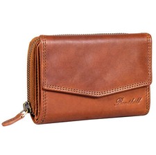 Portemonnaie Damen Echt Leder