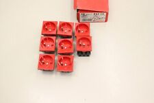 8x LEGRAND Mosaic DLP 2M 2 P+ ROT Steckdose 74114 OVP